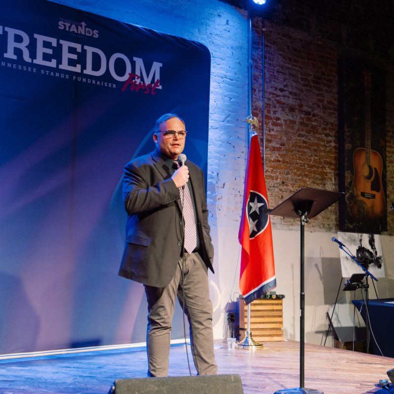 Steve Deace, keynote speaker for the evening.