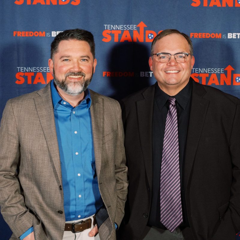 Gary Humble, Executive Director of Tennessee Stands and Steve Deace of BlazeTV.