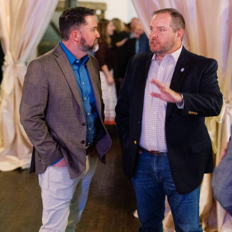 Gary Humble and Representative Jody Barrett.